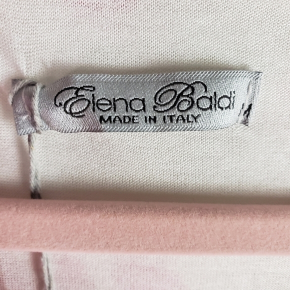 Elena Baldi Silk Blend Kimono Style top. Floral Print Size M - Picture 3 of 6